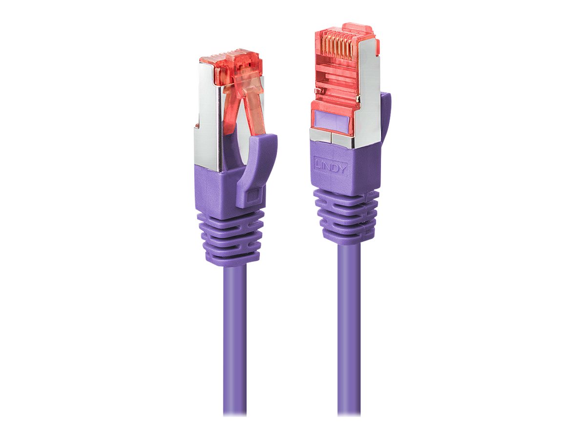 LINDY Cat.6 S/FTP Kabel, violett, 3m Patchkabel LINDY Cat.6 S/FTP Kabel, violett, 3m Patchkabel