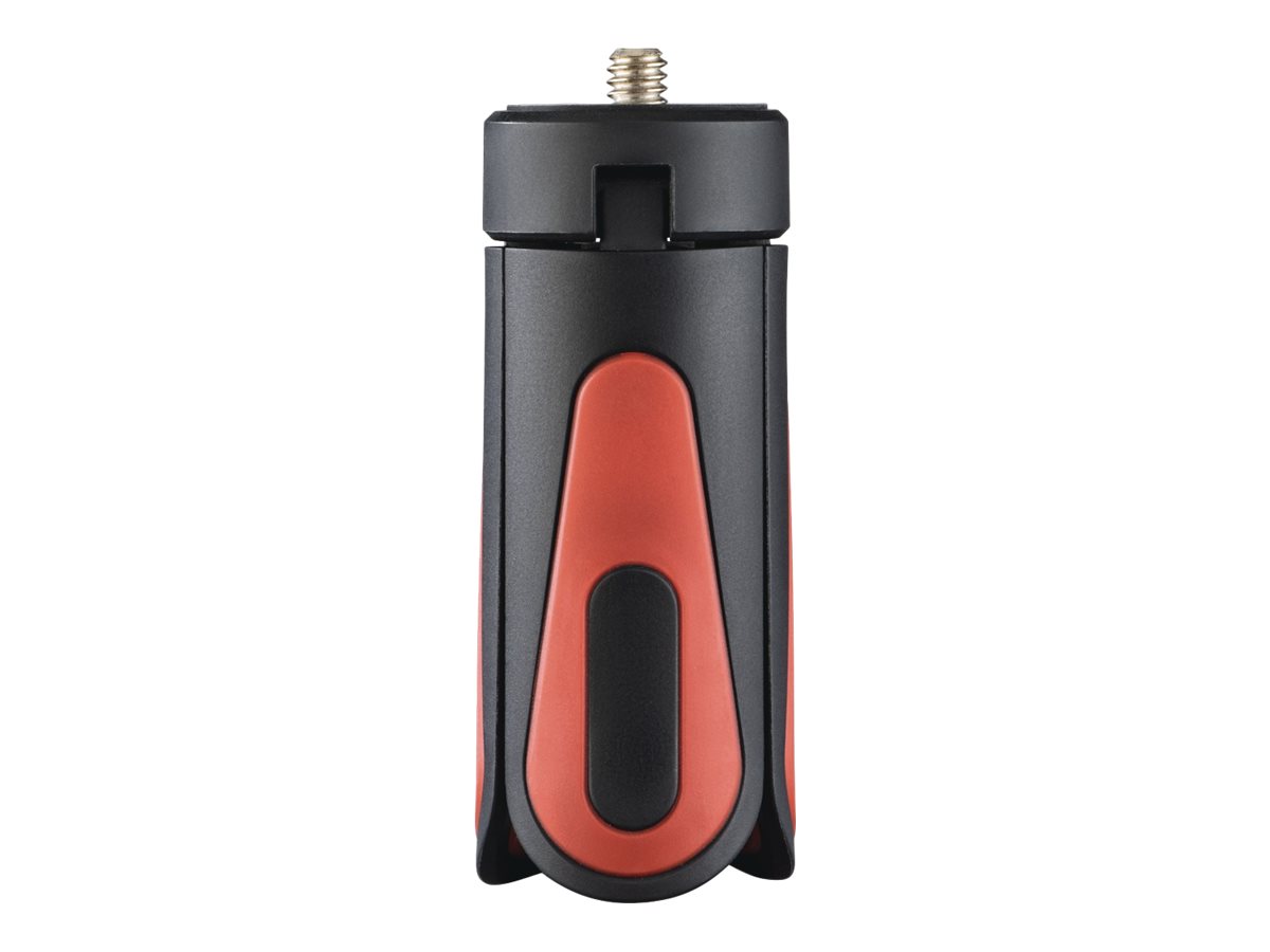 hama Pocket II Rotation Ministativ fuer Smartphones schwarz, rot hama Pocket II Rotation Ministativ fuer Smartphones schwarz, rot