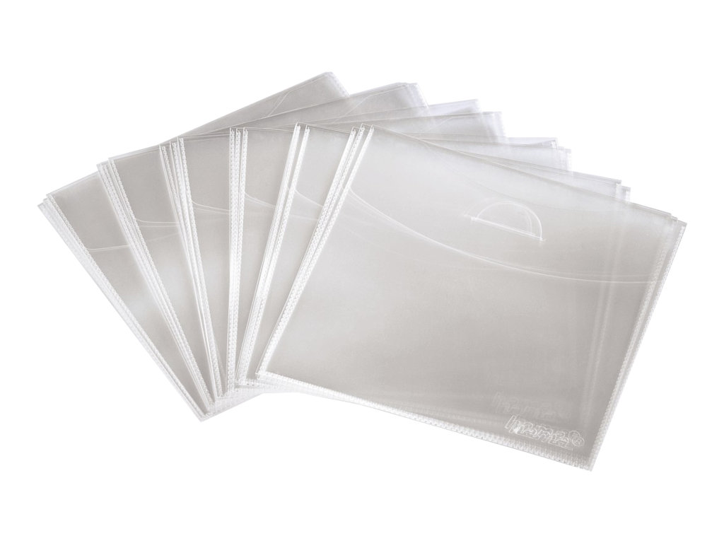 hama 1er CD-/DVD-Huellen transparent, 50 St. hama 1er CD-/DVD-Huellen transparent, 50 St.
