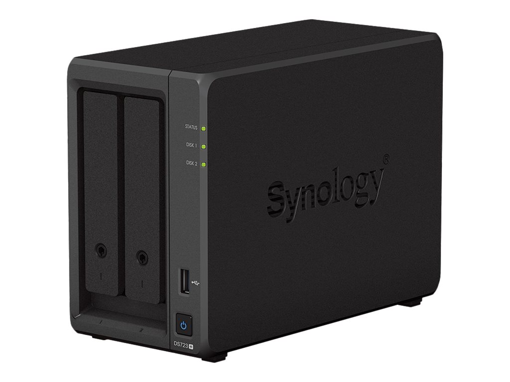 SYNOLOGY DS723+ 2-Bay Diskstation Ryzen R1600 2GB DDR4 ECC SODIMM SYNOLOGY DS723+ 2-Bay Diskstation Ryzen R1600 2GB DDR4 ECC SODIMM