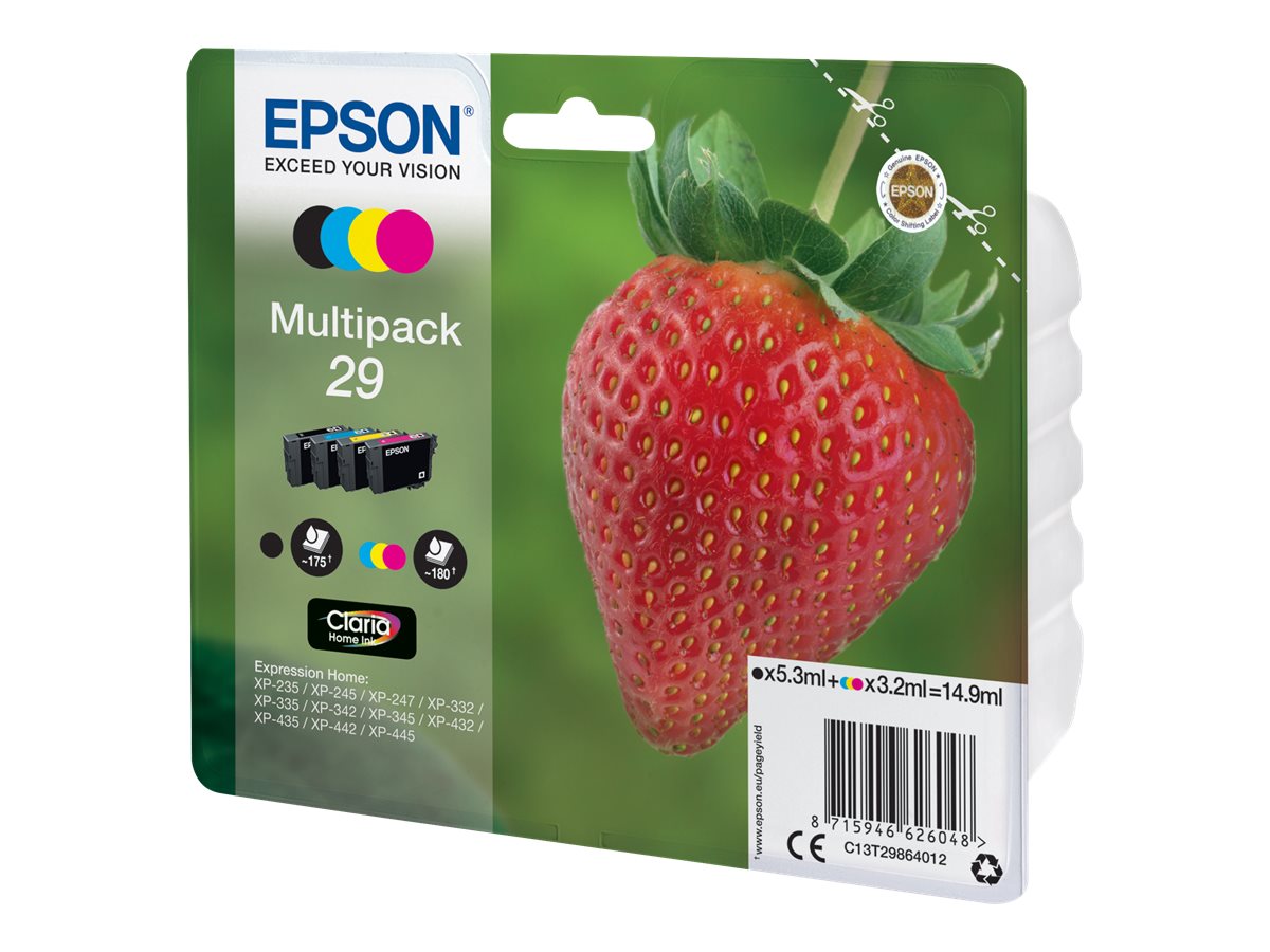 C13T29864012 EPSON XP Tinte (4) cmyk ST C13T29864012 EPSON XP Tinte (4) cmyk ST
