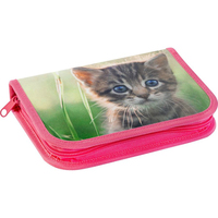 EBERHARD FABER Federmäppchen befüllt Katze Motiv 42 teilig, 19,6 x 3,4 cm EBERHARD FABER Federmäppchen befüllt Katze Motiv 42 teilig, 19,6 x 3,4 cm
