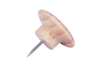 25 Legamaster Pinnnadeln WOODEN braun