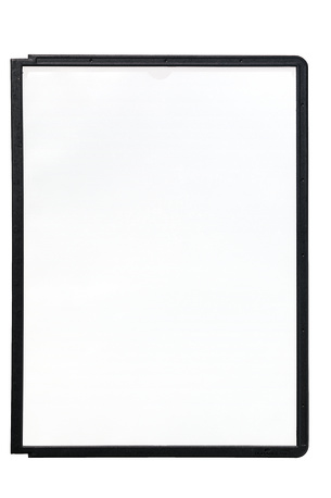 5 DURABLE Sichttafeln DIN A4 schwarz, oeffnung oben 5 DURABLE Sichttafeln DIN A4 schwarz, oeffnung oben
