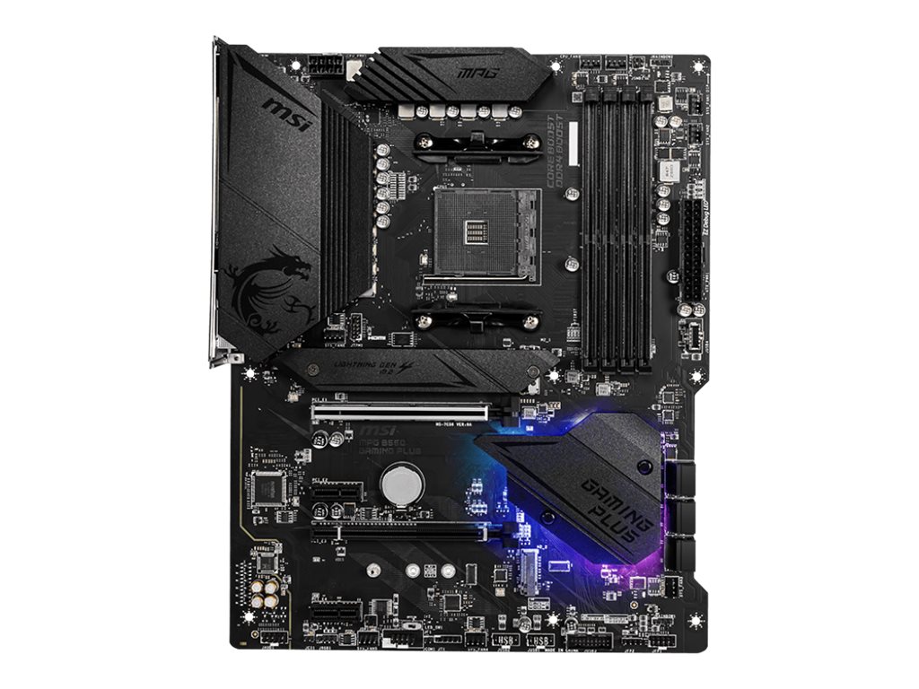 MSI MPG B550 GAMING PLUS ATX MD Socket AM4 Dual Channel DDR4 MSI MPG B550 GAMING PLUS ATX MD Socket AM4 Dual Channel DDR4