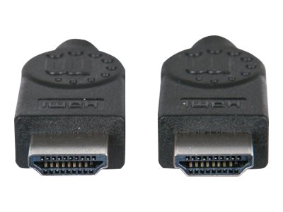 MANHATTAN High Speed HDMI-Kabel mit Ethernet-Kanal HEC ARC 3D 4K30Hz HDMI-Stecker auf HDMI-Stecker geschirmt schwarz 15m