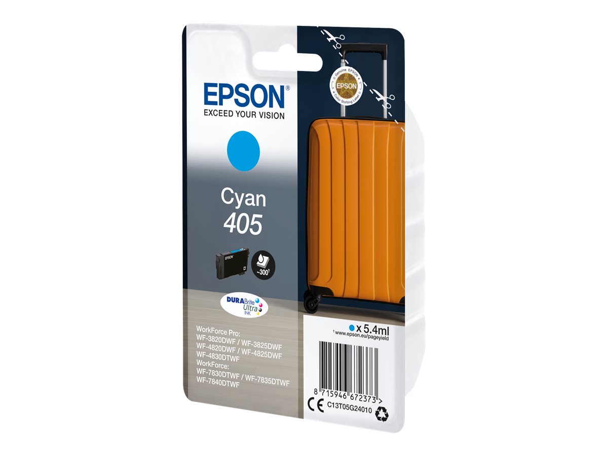 C13T05G24010 EPSON Nr.405 WF Tinte cyan