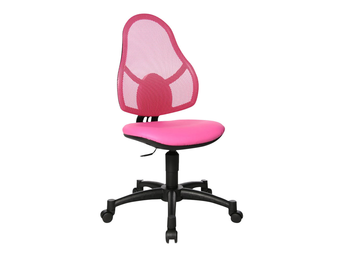 Topstar Kinderdrehstuhl Open Art® Junior, 71430S04 Stoff rosa, Gestell schwarz Topstar Kinderdrehstuhl Open Art® Junior, 71430S04 Stoff rosa, Gestell schwarz