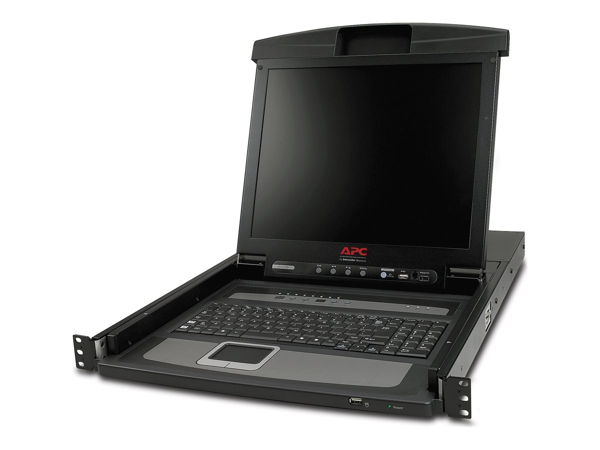 APC 43.18 cm - 17 Z Rack LCD Console - US Tastatur - mit 8 Port Analog KVM Switch