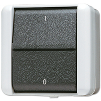 Jung AP-Schalter 802W 2polig