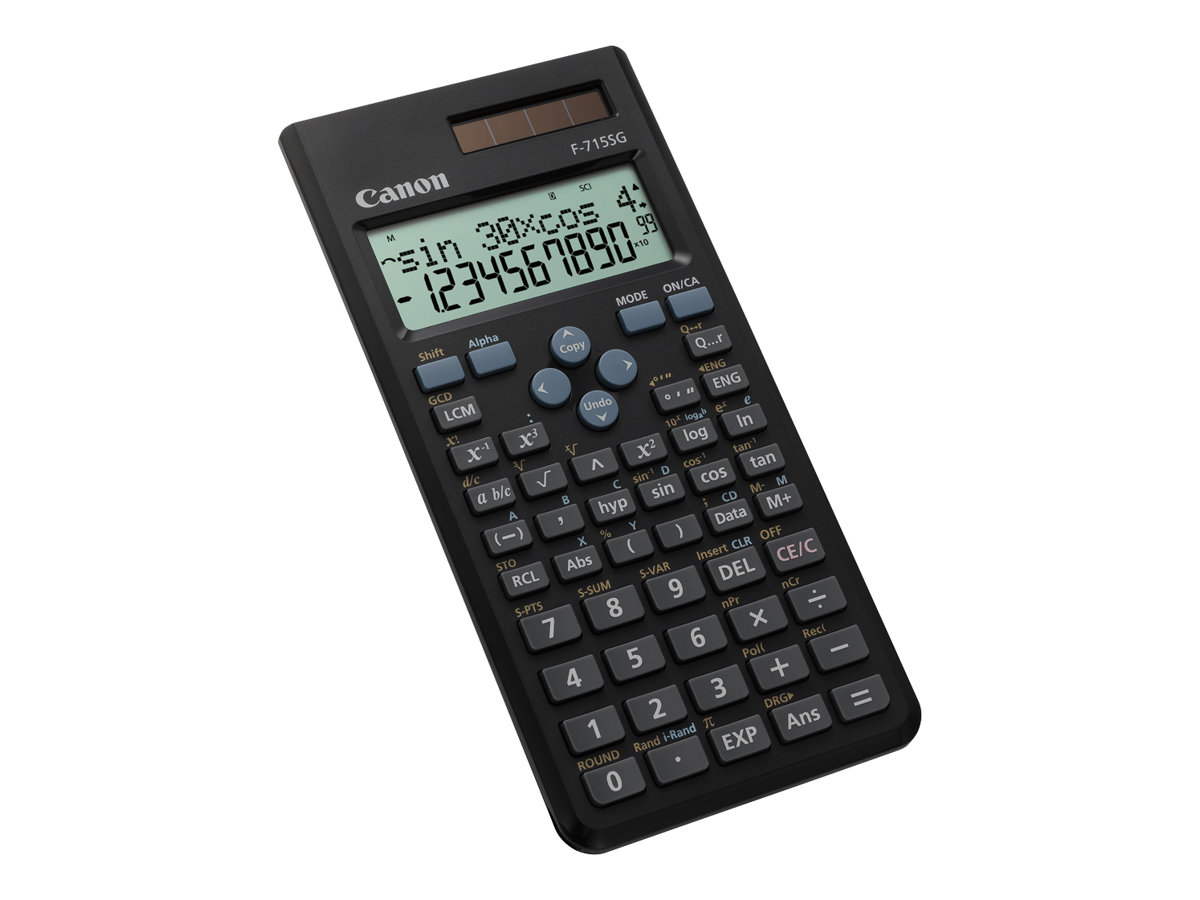 Canon F-715SG Wissenschaftlicher Taschenrechner schwarz