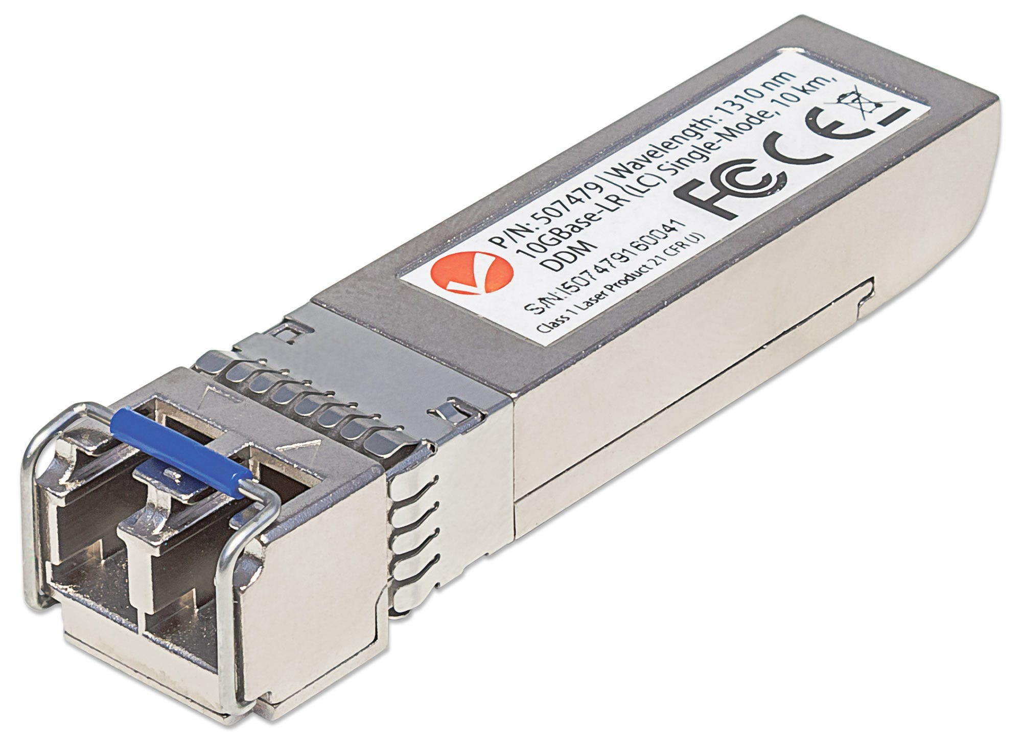 INTELLINET Gigabit SFP MiniGBIC Transceiver 10GBaseLR LC SingleMode Port Reichweite bis zu 10km Wellenlaenge 1310nm