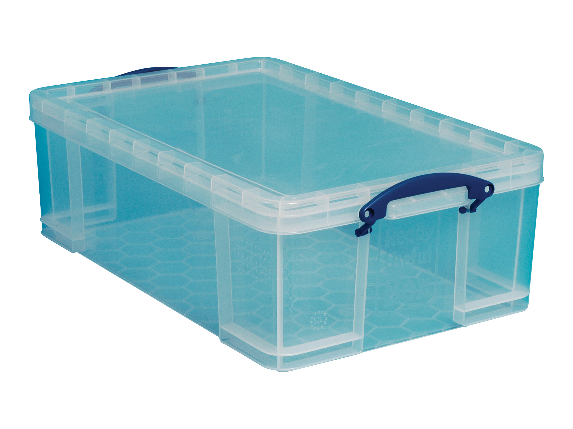 Really Useful Box Aufbewahrungsbox 50,0 l transparent 71,0 x 44,0 x 23,0 cm, 1 St