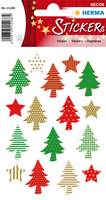 HERMA Aufkleber Weihnachtsbaum, 48 Etiketten