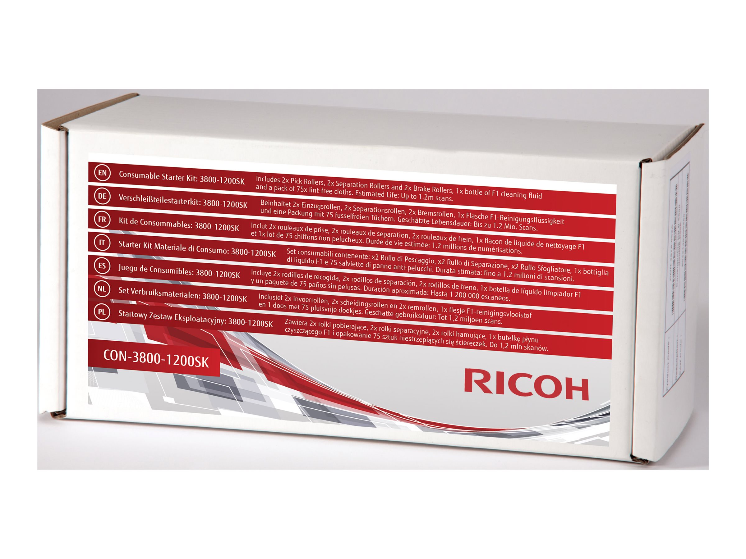 RICOH Verbrauchsmaterialien-Kit 3810-400K RICOH Verbrauchsmaterialien-Kit 3810-400K