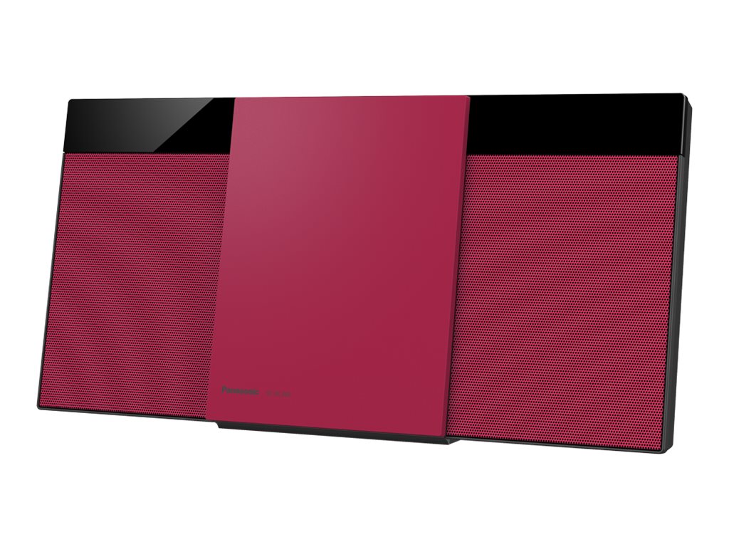 Panasonic SCHC304EGR Bluetooth, CD, Radio red