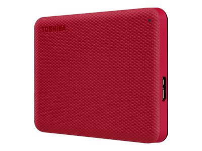 TOSHIBA Canvio Advance 2 TB externe HDD-Festplatte rot TOSHIBA Canvio Advance 2 TB externe HDD-Festplatte rot