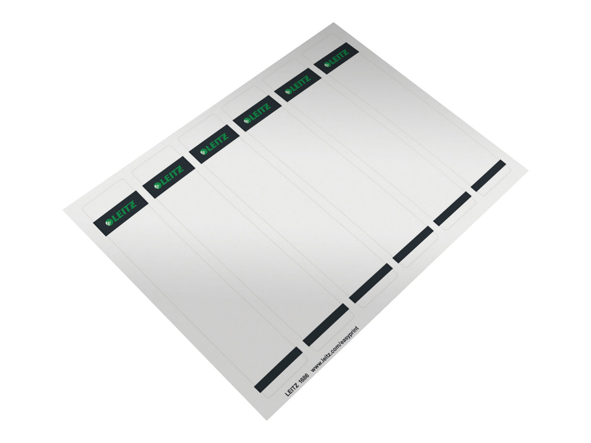 600 LEITZ Ordneretiketten 1686-00-85 grau 600 LEITZ Ordneretiketten 1686-00-85 grau