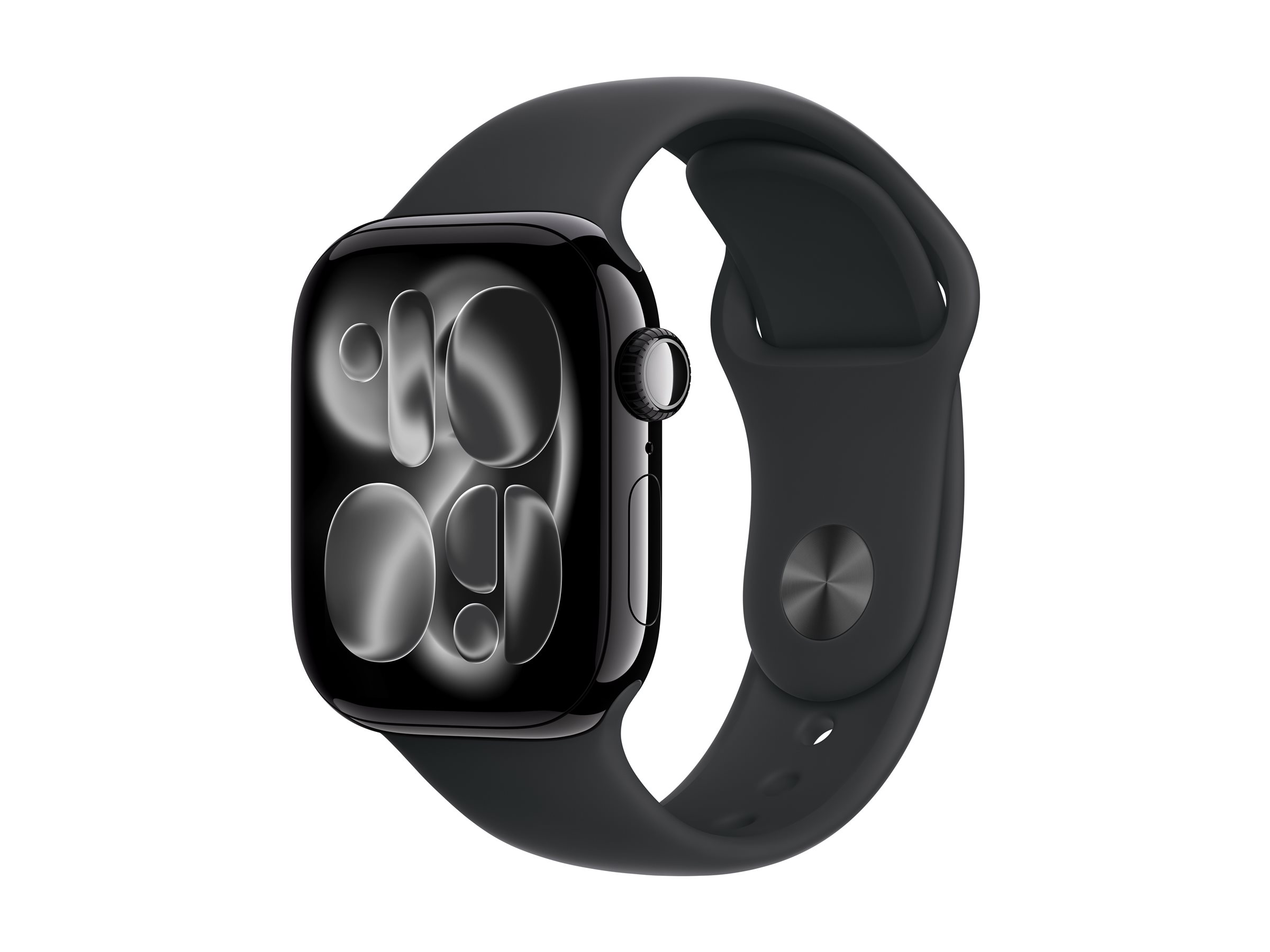 APPLE Watch Series 11 GPS + Cellular 42mm Jet Black Aluminium Case with Black Sport Band - M/L APPLE Watch Series 11 GPS + Cellular 42mm Jet Black Aluminium Case with Black Sport Band - M/L