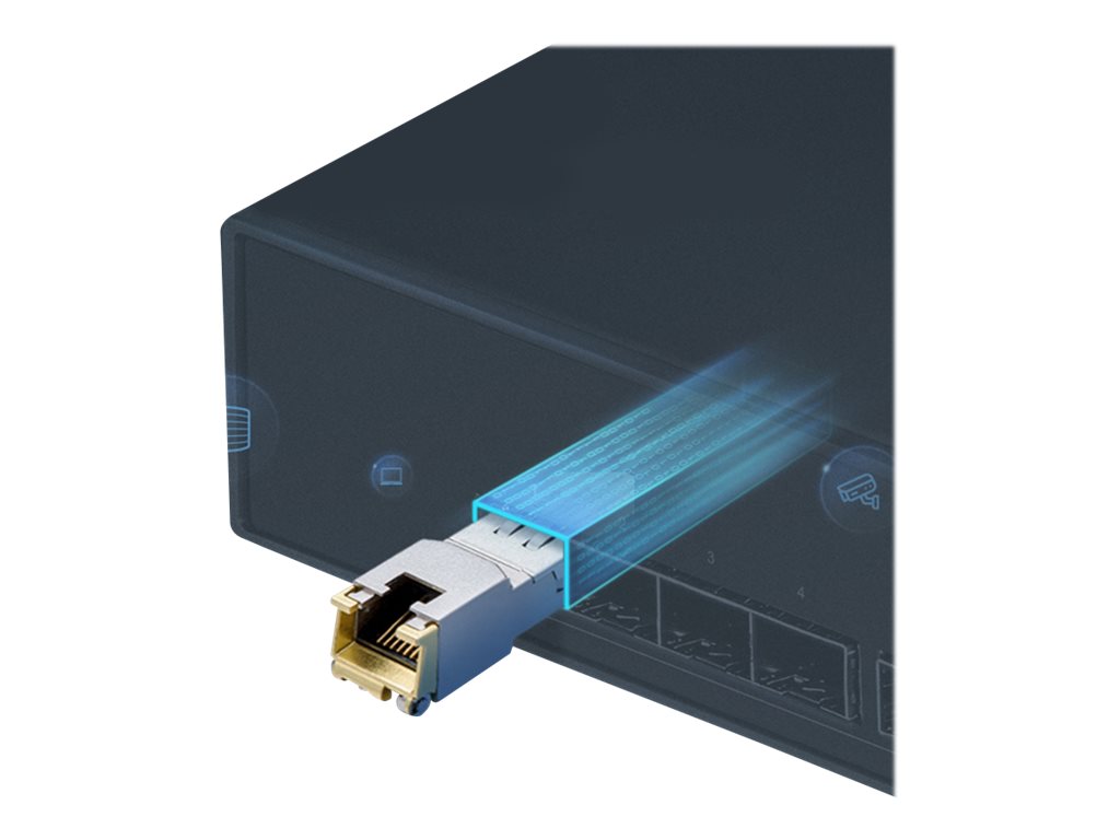 TP-LINK SM331T Omada 1000BASE-T RJ45 SFP Modul 100m Reichweite ueber UTP Cat 5e oder hoeher