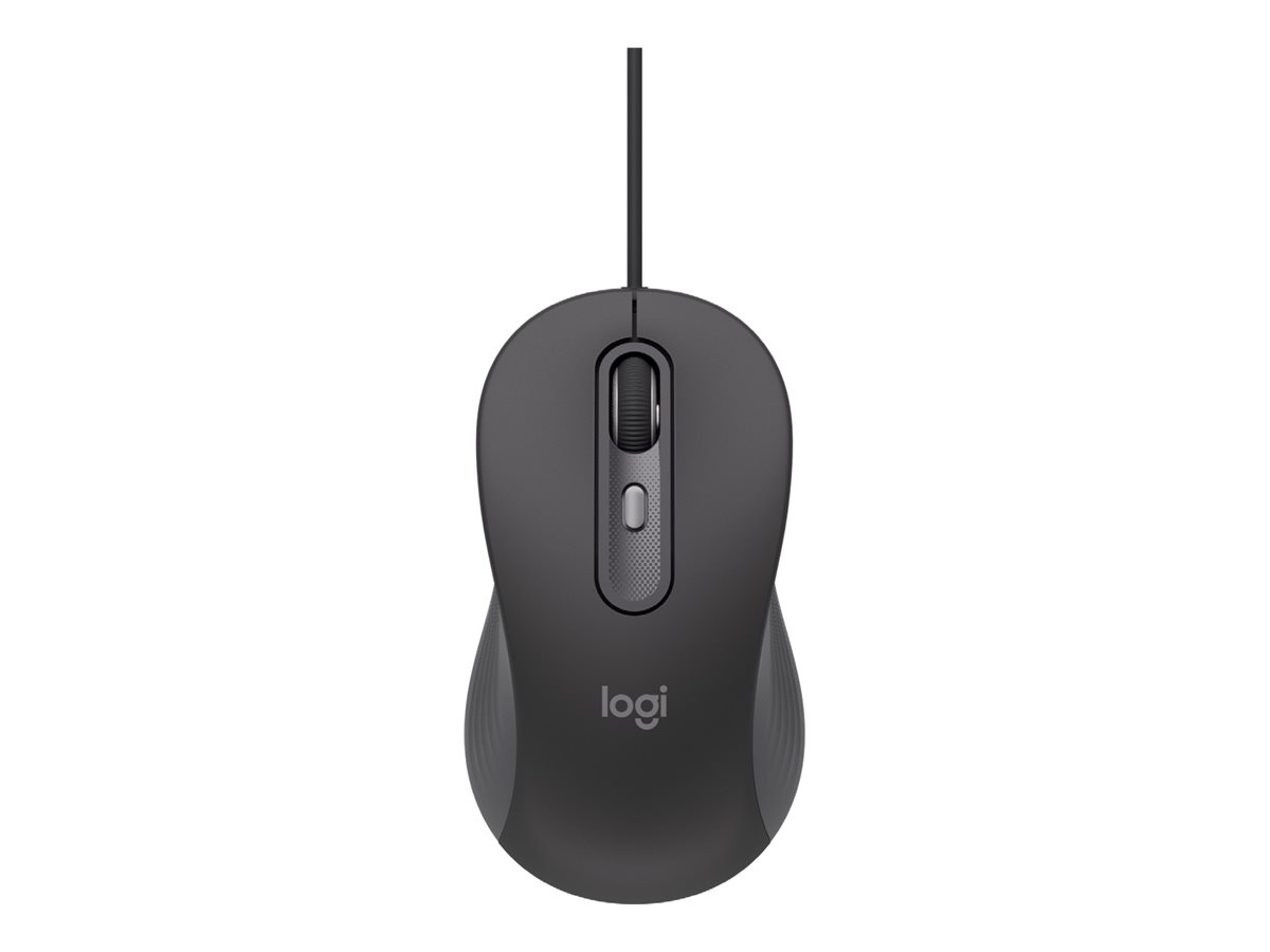 Logitech Signature Wired M520 Maus kabelgebunden schwarz Logitech Signature Wired M520 Maus kabelgebunden schwarz