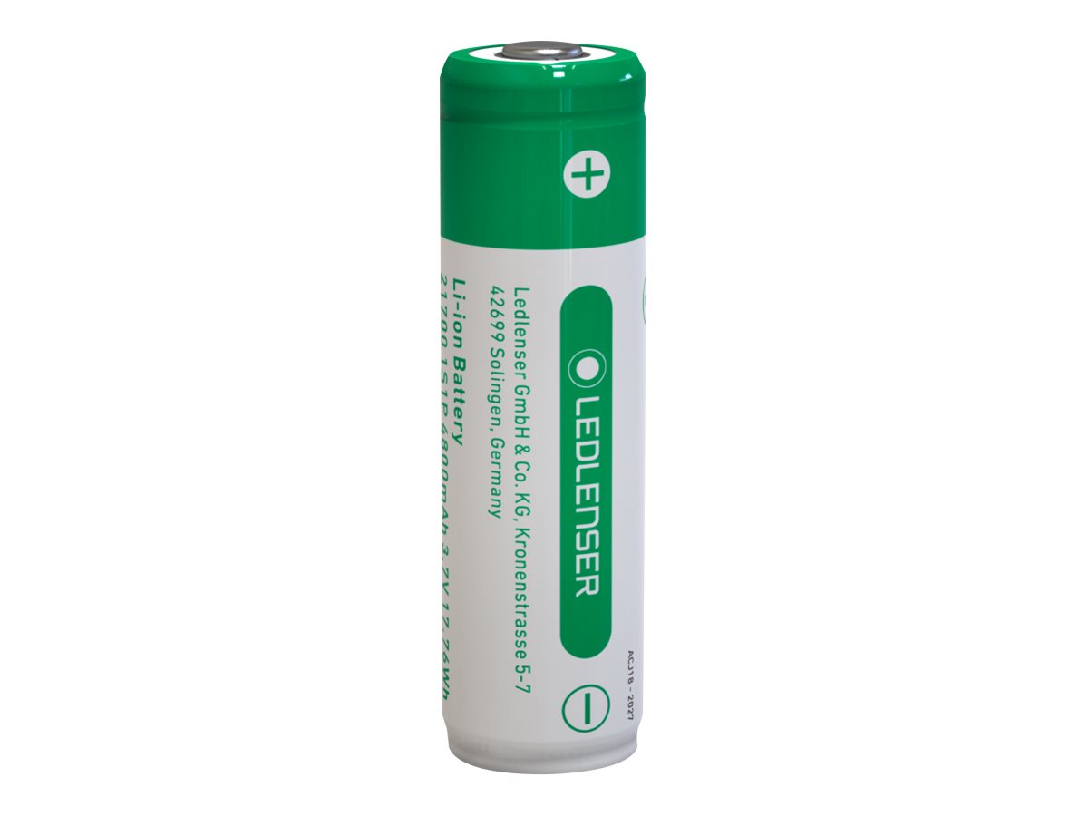 Ledlenser 21700 Li-Ion wiederaufladbarer Batterie 4800mAh_Green_Box