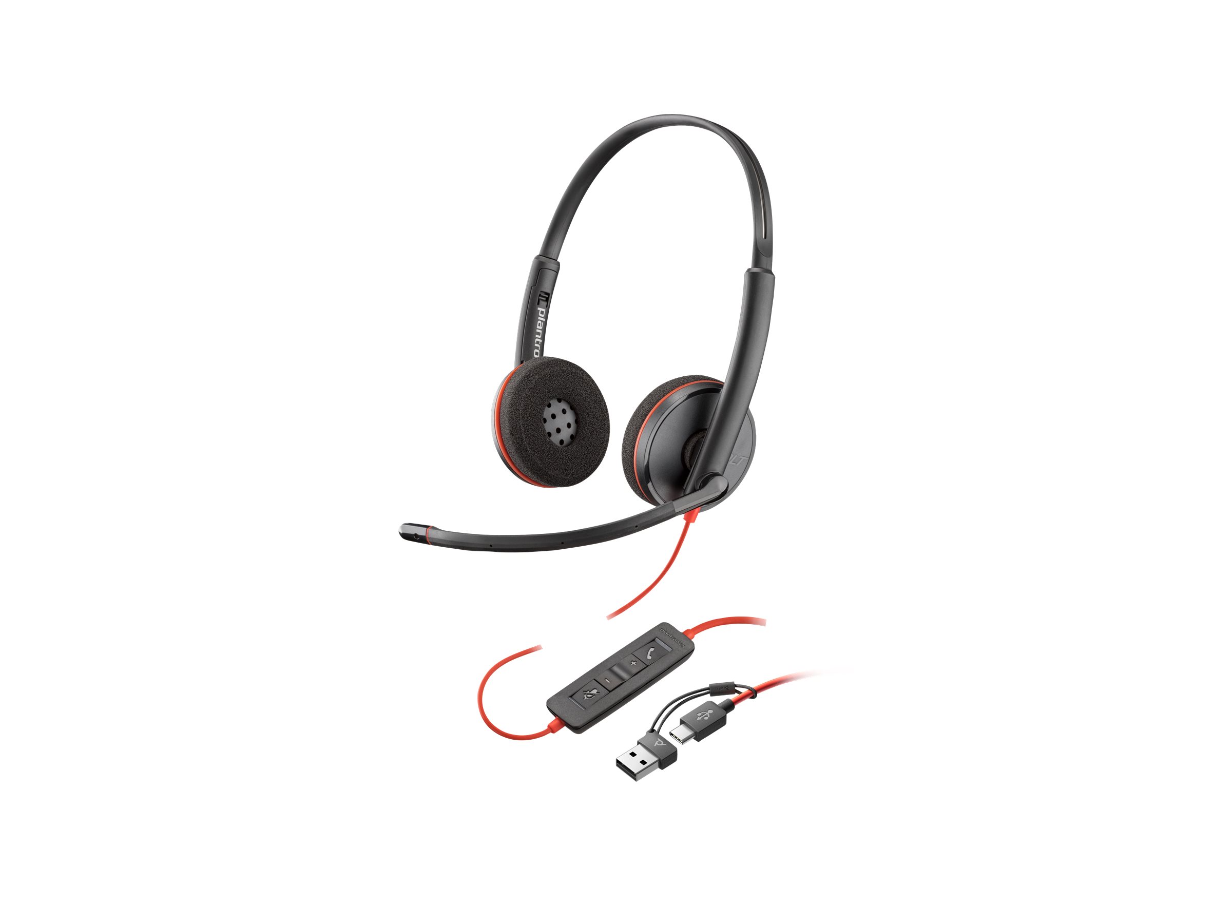HP Poly Blackwire C3220 USB-C /USB-A