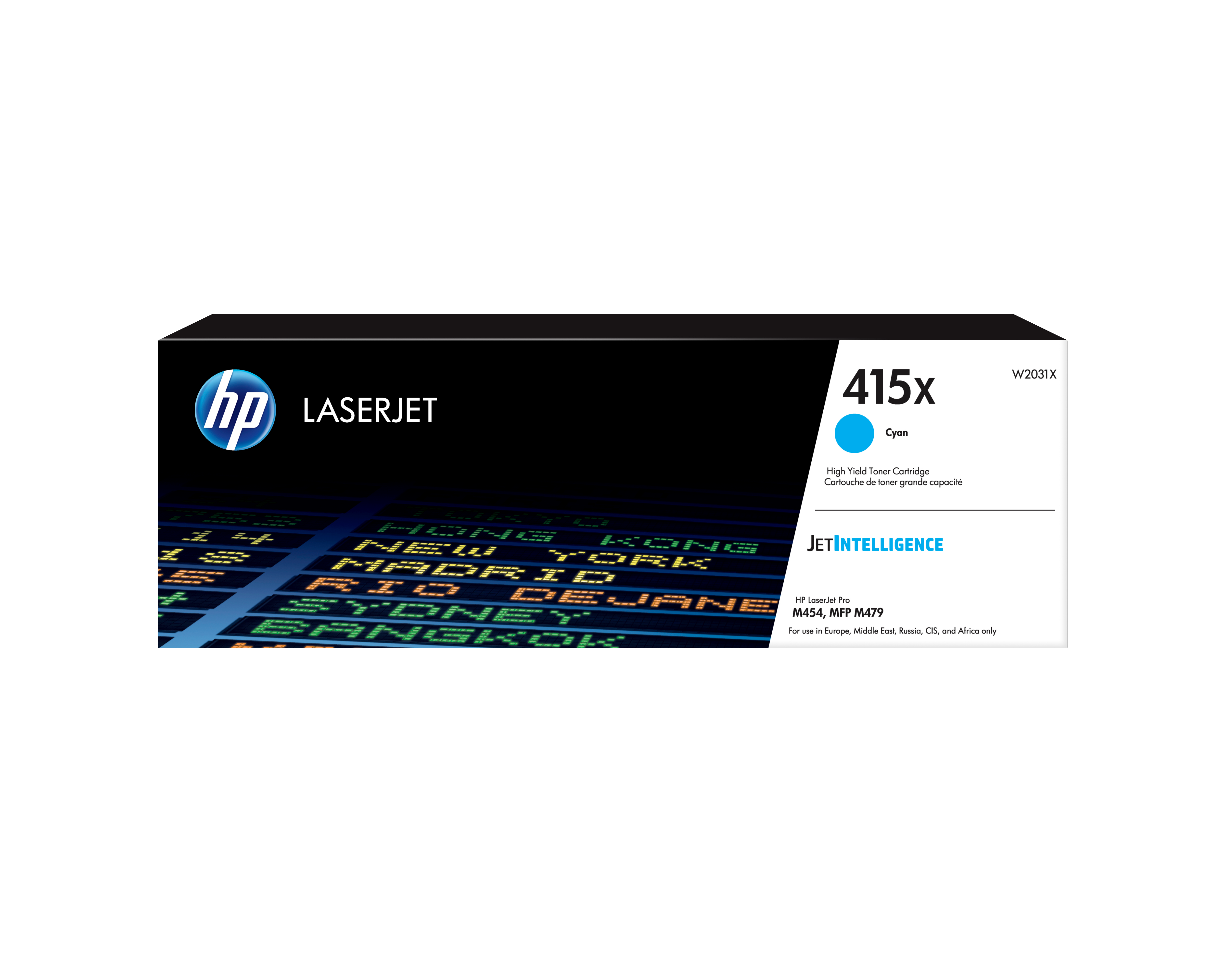 HP 415X W2031X cyan Tonerkartusche