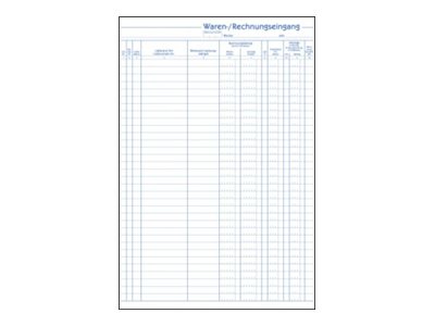 AVERY Zweckform Waren-/Rechnungs-Eingangsbuch Formularbuch 930 AVERY Zweckform Waren-/Rechnungs-Eingangsbuch Formularbuch 930