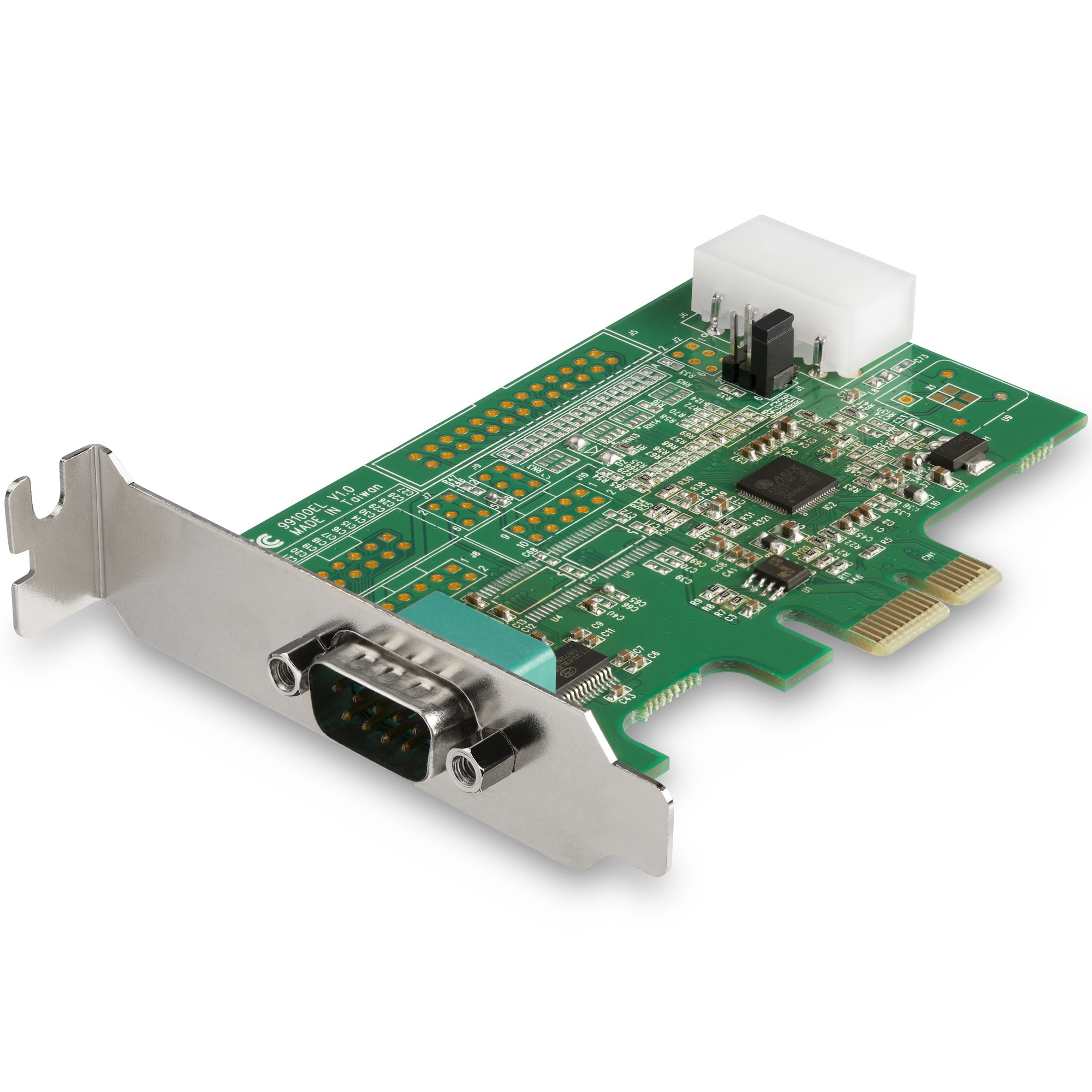 STARTECHCOM 1 Port Serielle Schnittstellenkarte PCIe mit 16950 UART Serial Adapter 921,4 Kbps Windows und Linux