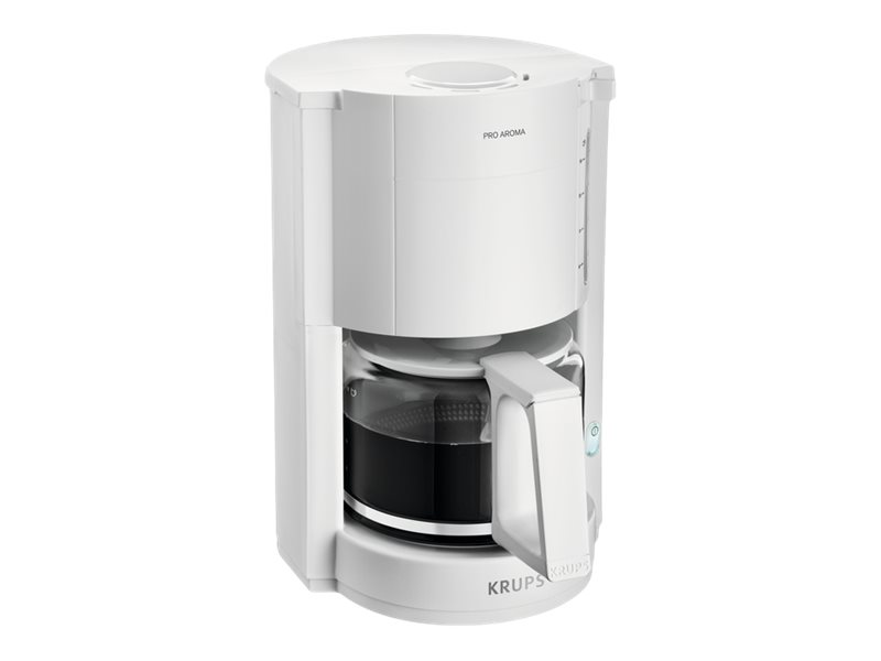 Krups Rowenta Tefal Moulinex Kaffeemaschine ProAroma weiss matt Krups Rowenta Tefal Moulinex Kaffeemaschine ProAroma weiss matt
