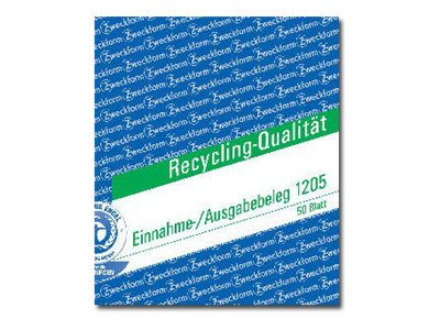 AVERY Zweckform Einnahme-/Ausgabebeleg Formularbuch 1205 AVERY Zweckform Einnahme-/Ausgabebeleg Formularbuch 1205