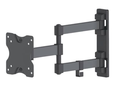 MANHATTAN TV-Wandhalterung 33-68,6cm 13-27 Zoll ein dopplet schwenkbarer Arm neig- und schwenkbar fuer Flachbildschirme bis 20kg MANHATTAN TV-Wandhalterung 33-68,6cm 13-27 Zoll ein dopplet schwenkbarer Arm neig- und schwenkbar fuer Flachbildschirme bis 20kg