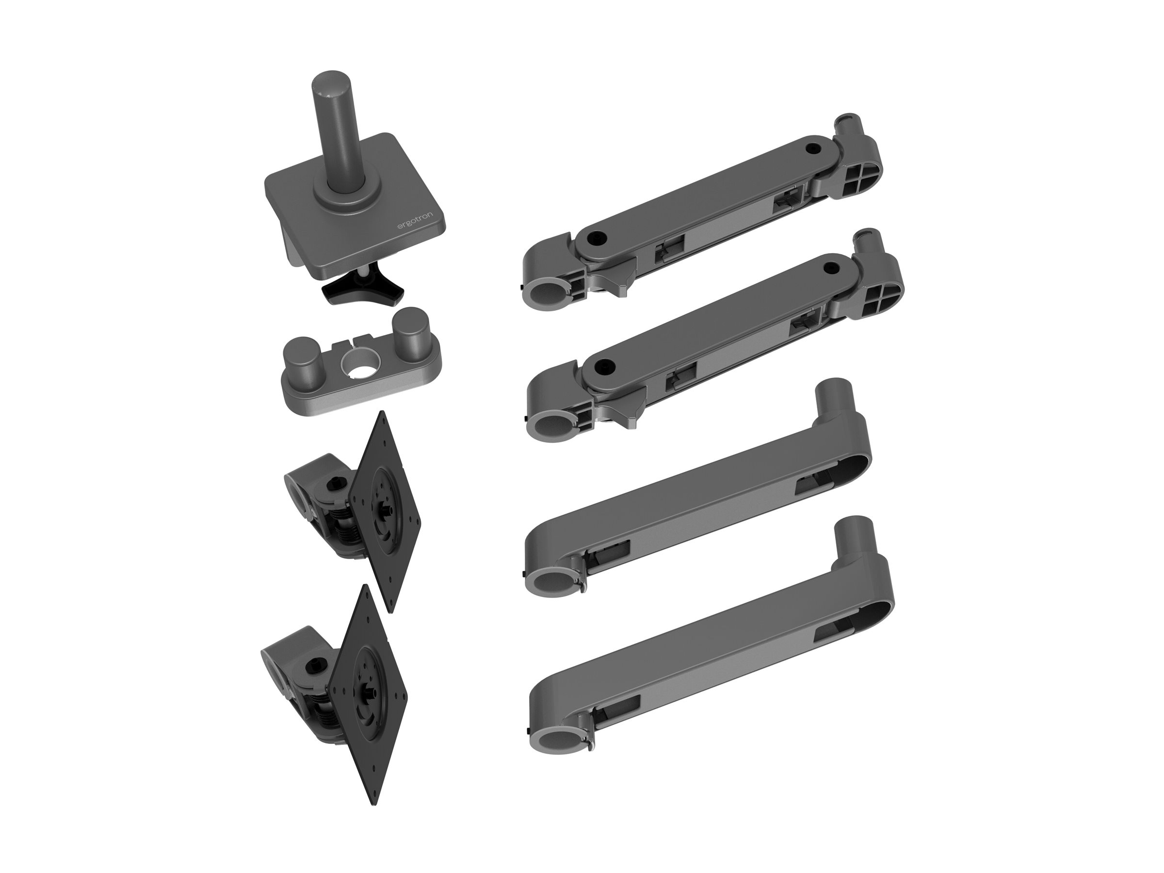ERGOTRON LX PRO ARM DUAL SIDE-BY-SIDE darkgrey