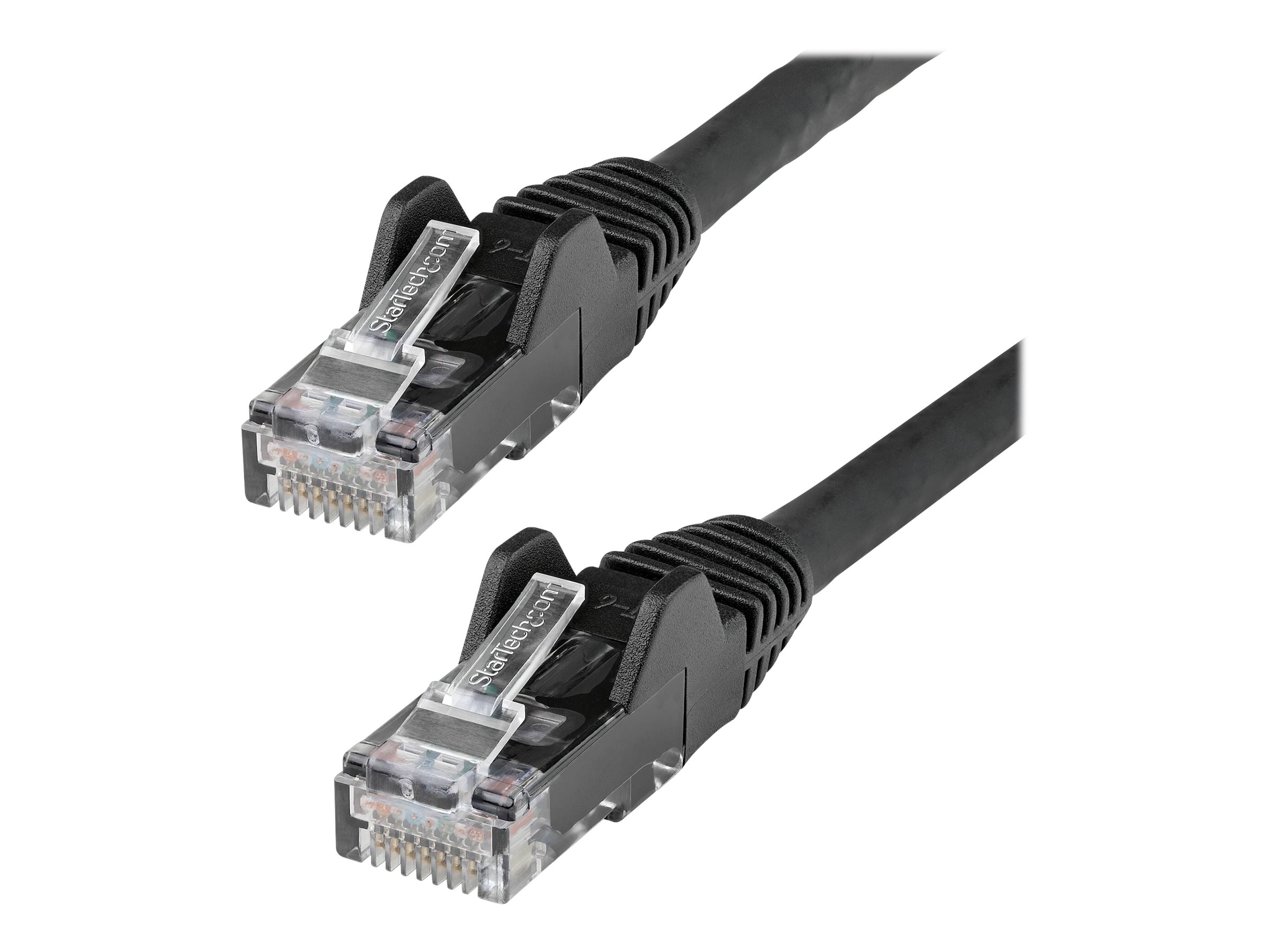 STARTECH.COM 5m LSZH CAT6 Ethernet Cable - 10 Gigabit 100W PoE RJ45 UTP Network Patch Cord Snagless - Black ETL Verified STARTECH.COM 5m LSZH CAT6 Ethernet Cable - 10 Gigabit 100W PoE RJ45 UTP Network Patch Cord Snagless - Black ETL Verified