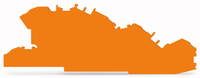 Wago Abschluss-/Zwischenplatte TOPJOB S 2005-7692 orange