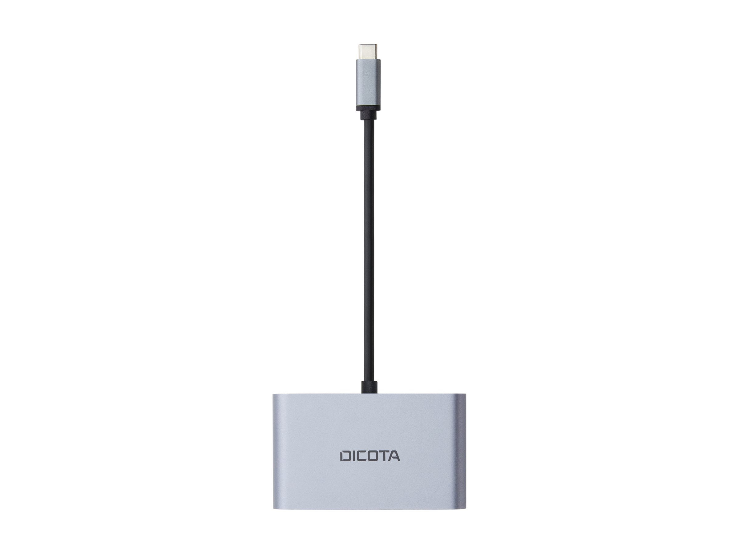 Dicota USB-C Mobile 5-in-1 Mini Docking Station 4K HDMI DP PD 100W silber Dicota USB-C Mobile 5-in-1 Mini Docking Station 4K HDMI DP PD 100W silber
