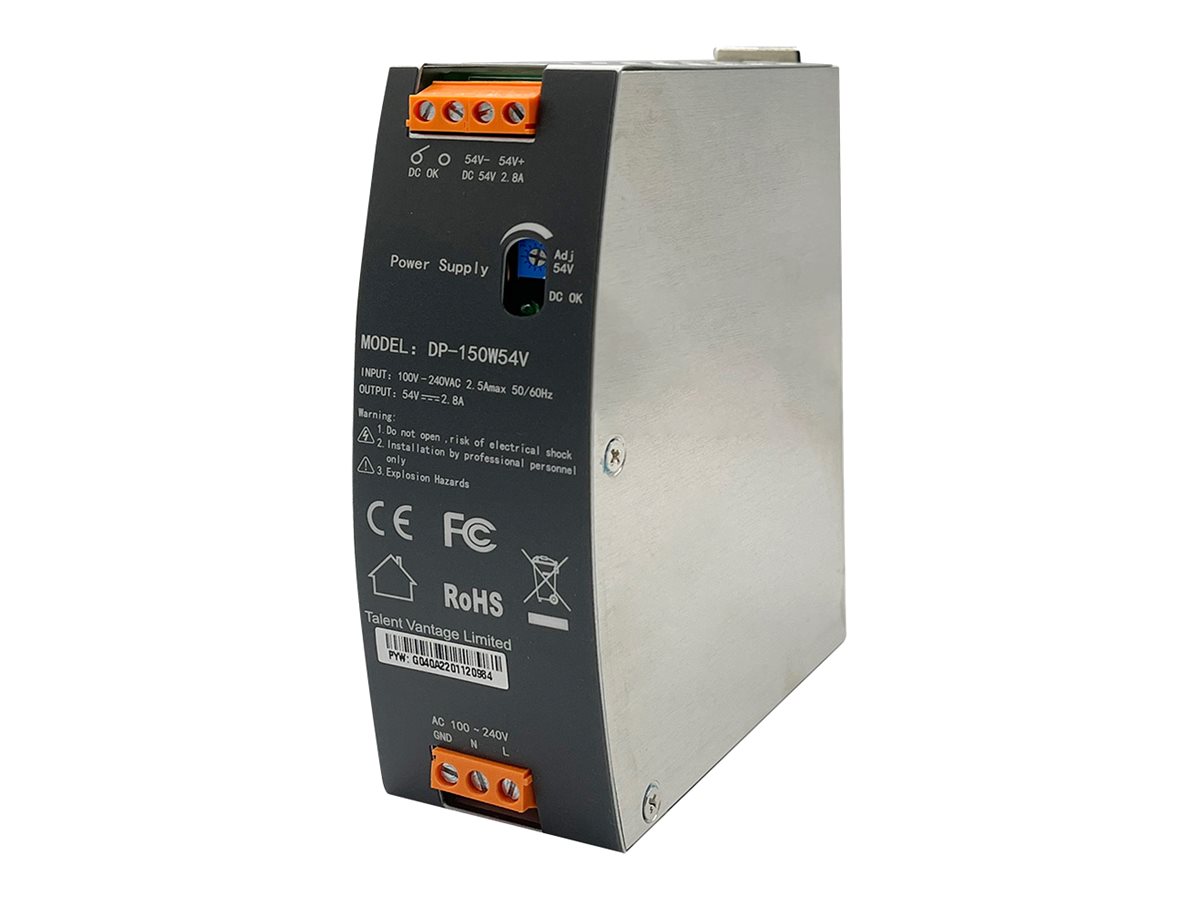 Edimax DP-150W54V Netzteil 150W 54V DIN-Rail