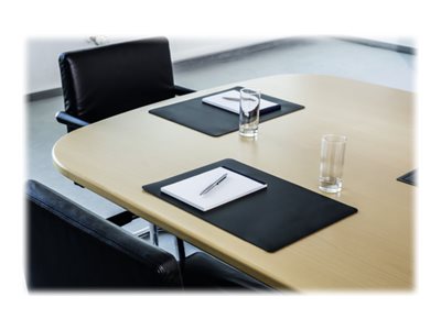 DURABLE Schreibtischunterlage schwarz Kunststoff 42,0 x 30,0 cm, 1 St. DURABLE Schreibtischunterlage schwarz Kunststoff 42,0 x 30,0 cm, 1 St.