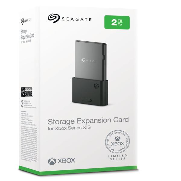 SEAGATE 2TB Expansion Card for Xbox Series XS 6,35cm 2,5Zoll compatible with XBOX Velocity Architecture black