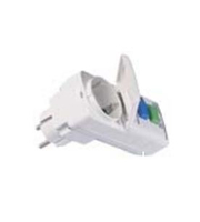 Bachmann Fehlerstrom Schutzadapter weiss Bachmann Fehlerstrom Schutzadapter weiss
