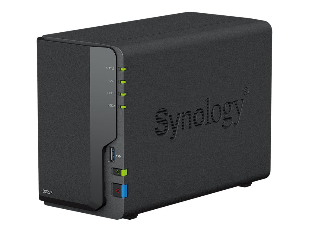 SYNOLOGY DS223 Desktop 2-BAY QUAD CORE 2GB RAM
