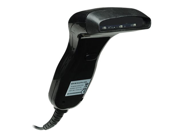 MANHATTAN Contact CCD Barcode Scanner Handgeraet 80 mm USB Schwarz Barcodescanner