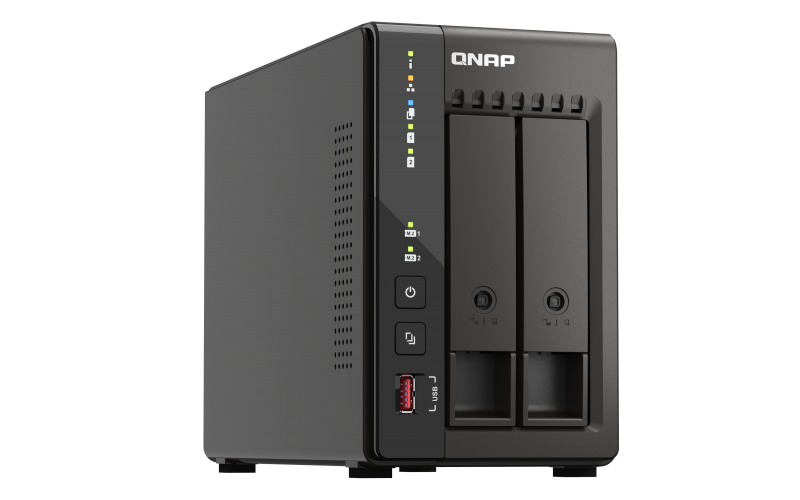 QNAP TS-253E 2-Schacht NAS-Server