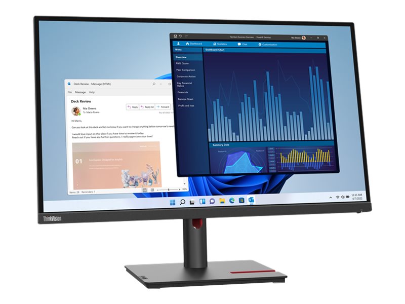 LENOVO ThinkVision T27p-30 68,58cm 27Zoll UHD Monitor USB Type-C Monitor HDMI DP 3xUSB TopSeller