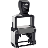 trodat Textstempel, individualisierbar Professional 5203 selbstfaerbend schwarz ohne Logo, 1 St. trodat Textstempel, individualisierbar Professional 5203 selbstfaerbend schwarz ohne Logo, 1 St.