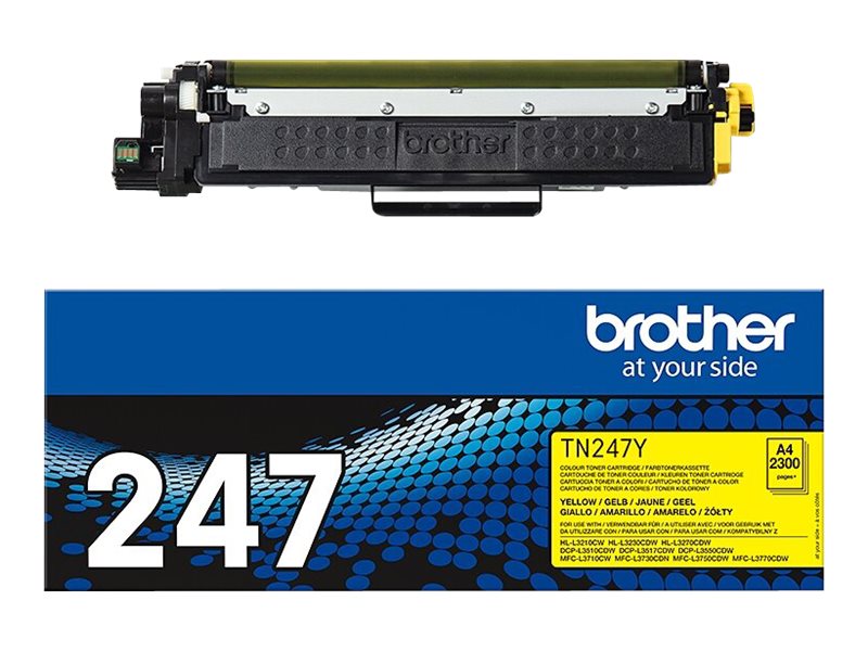 TN247Y BROTHER DCP Toner yellow HC 2300 TN247Y BROTHER DCP Toner yellow HC 2300
