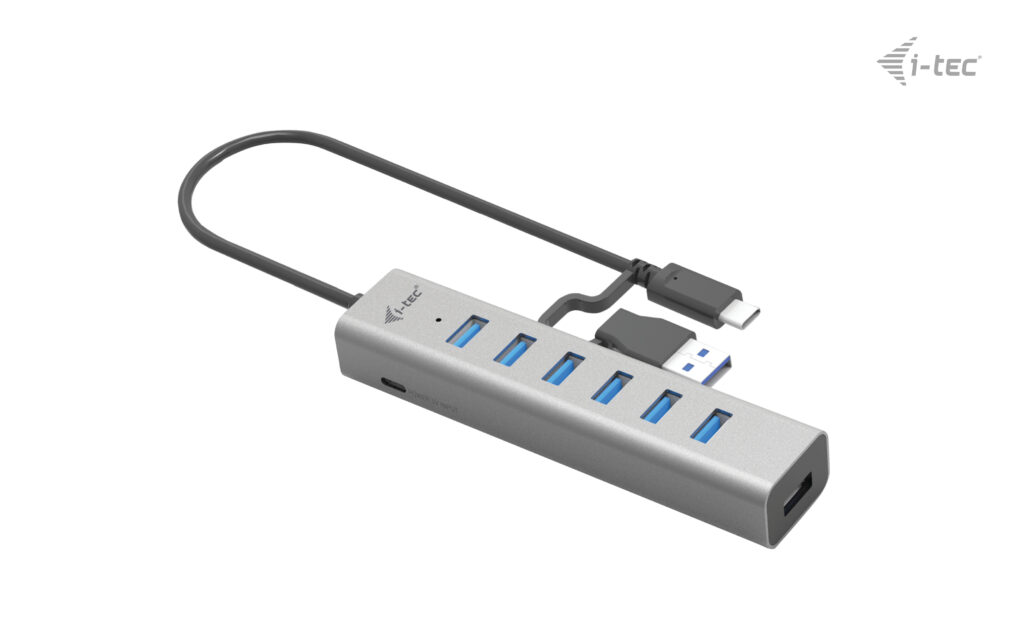 ITEC USBC Charging Metal HUB 7 Port ohne Netzteil