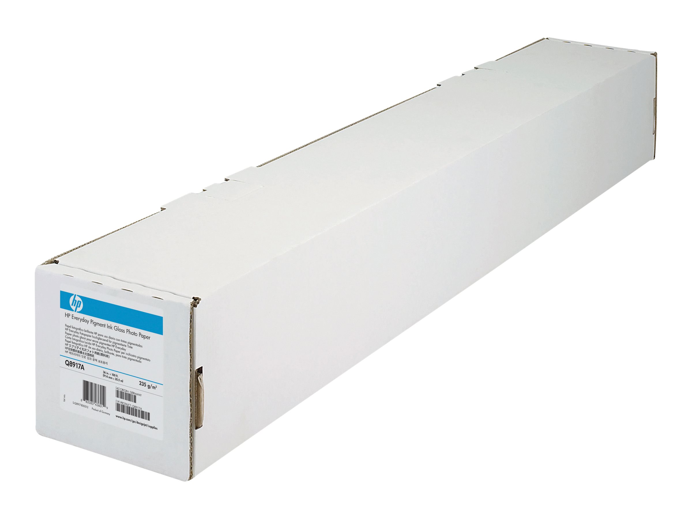 HP Everyday pigment ink satin Foto Papier inkjet 235g/m2 1524mm x 30.5m 1 Rolle 1er-Pack HP Everyday pigment ink satin Foto Papier inkjet 235g/m2 1524mm x 30.5m 1 Rolle 1er-Pack