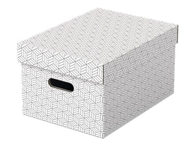 3 Esselte Home Aufbewahrungsboxen 17,5 l weiss 26,5 x 36,5 x 20,5 cm 3 Esselte Home Aufbewahrungsboxen 17,5 l weiss 26,5 x 36,5 x 20,5 cm